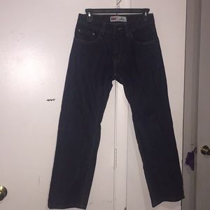 Boys Levi 505 Straight Jeans